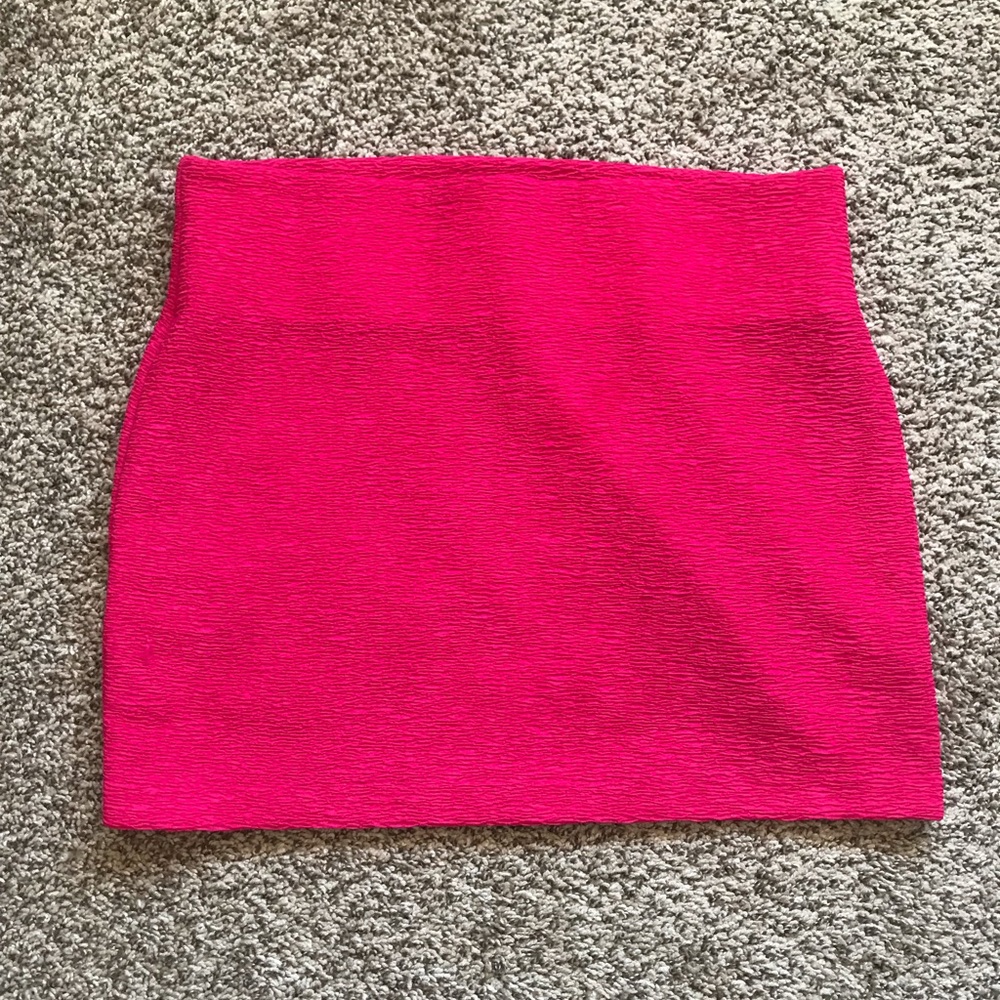 BCBGeneration Hot Pink Skirt w tummy control band.